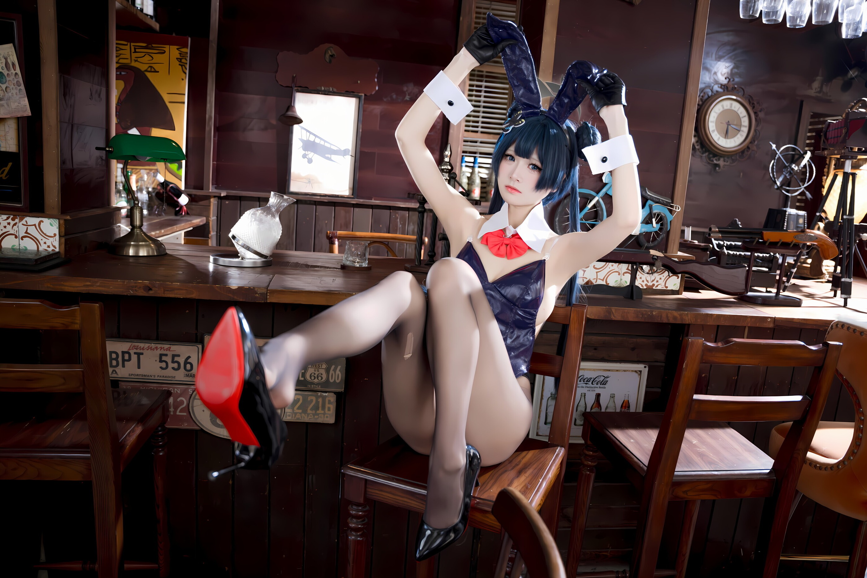 图片[1]-九柒喵 – NO.018 妃咲兔女郎[59P]-XikXak